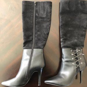 Nine West Jelizao Suede Leather Boots